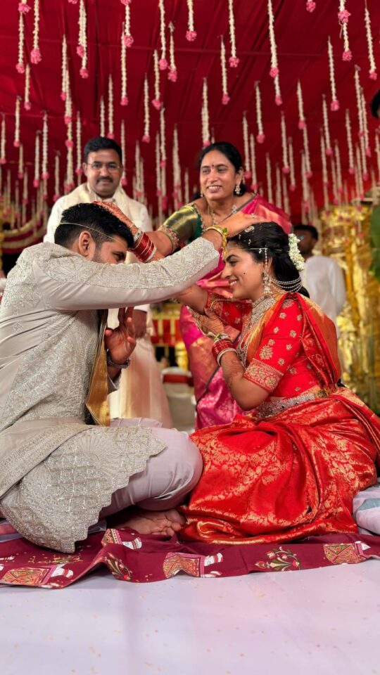 Wedding Ritual Couple Moment